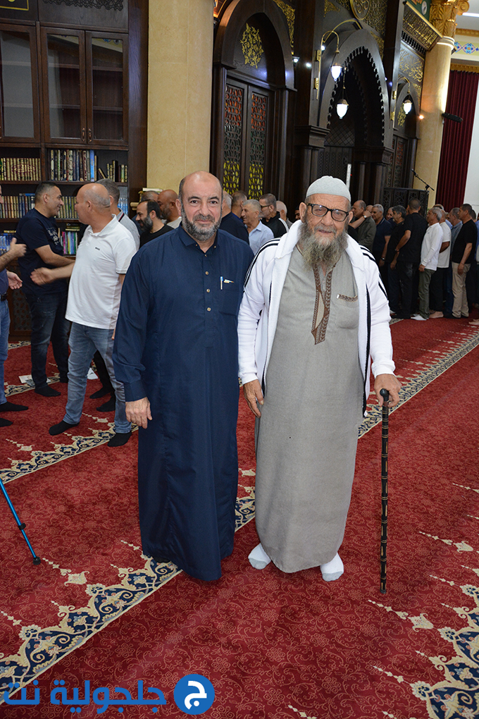 حفل لتوديع حجاج بيت الله الحرام في جلجولية